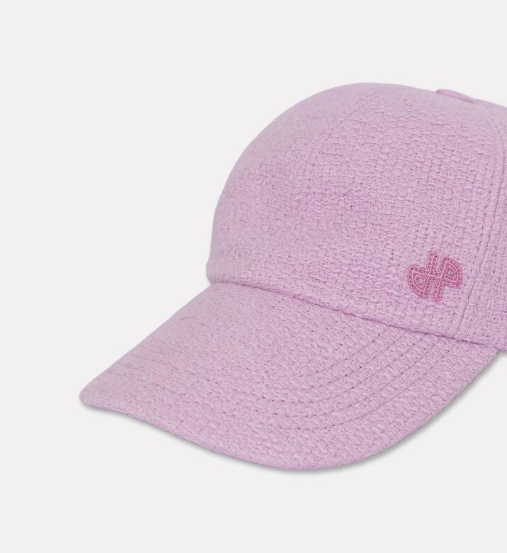 Patou Embroidered Tonal Logo Cap, Pink, M, Packshot View