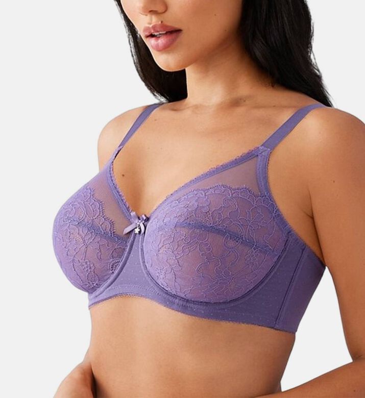 Wacoal Bra, Purple, 100, H, Model View