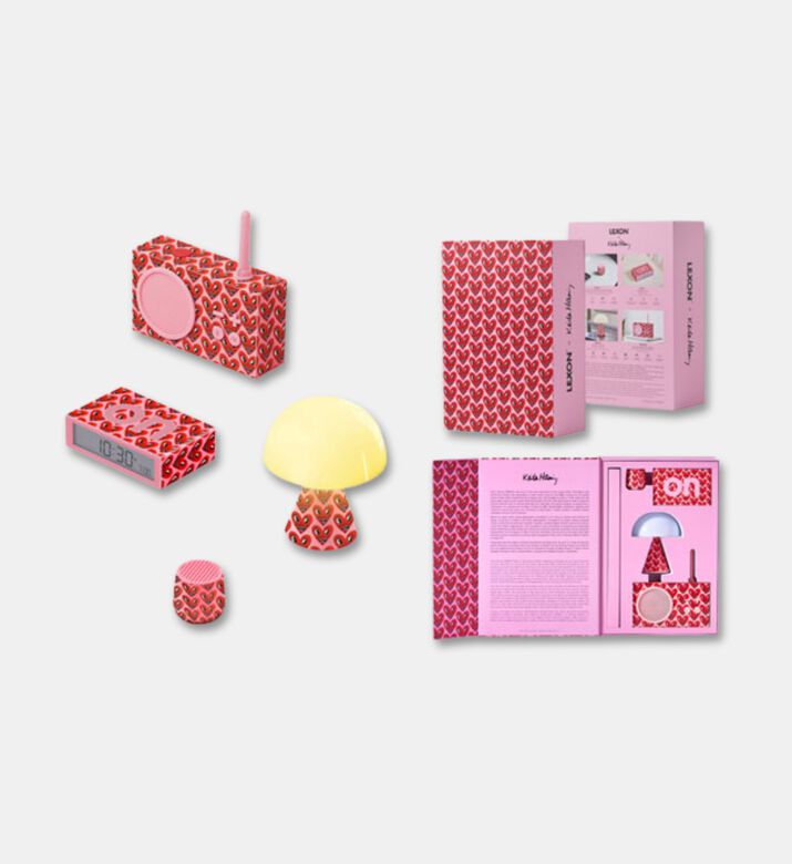 Lexon Design Keith Haring Heart Gift Set, Packshot View
