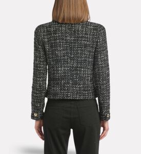 Luisa Spagnoli Sapone Gold-tone Buttons Tailored Blazer, Model View