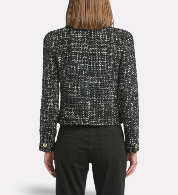 Luisa Spagnoli Sapone Gold-tone Buttons Tailored Blazer, Model View