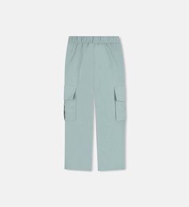 بنطال واسع الساقين بجيوب جانبية