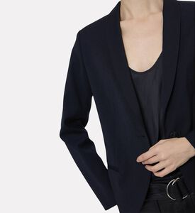 Ba and Sh Welt Pockets Long-sleeve Jacket, Model View