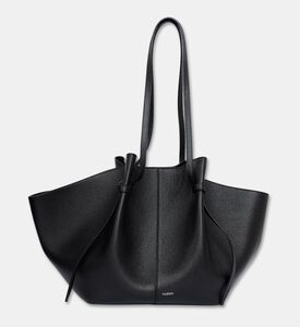 Yuzefi Mochi Suede Large Bag, Black, Packshot View