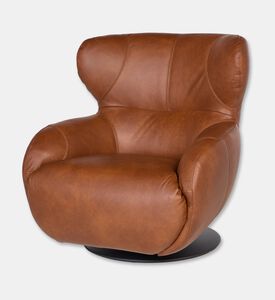 Vilmers Leather Sculptural Chair, Packshot View