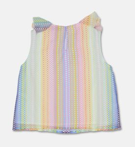 Rainbow Gingham Tank Top