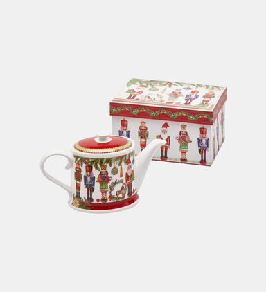 Teiera Porcelain Christmas Teapot