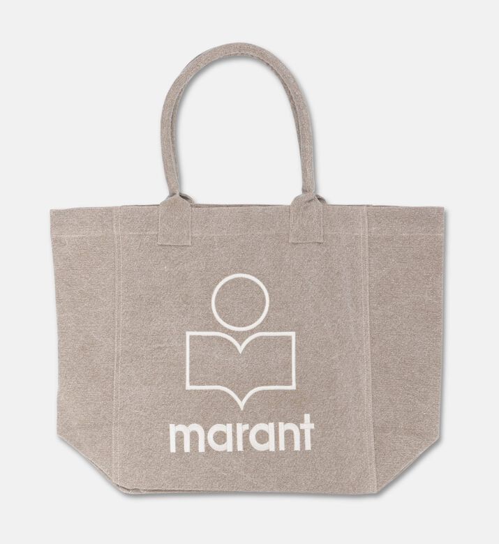Isabel Marant Minimalist Canvas Tote Bag, Beige, Packshot View