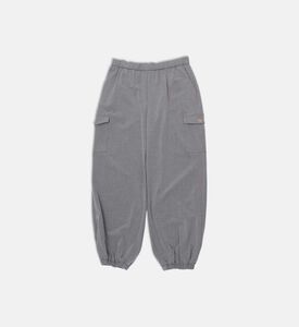 بنطال بخصر مطاطي وقصة عادية