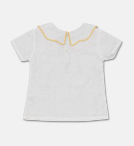 Jules & Juliette Paris Cotton Peter Pan Collar Blouse, Packshot View