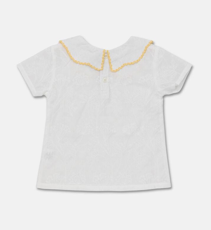 Jules & Juliette Paris Cotton Peter Pan Collar Blouse, Packshot View