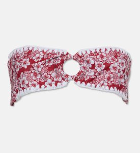 Leslie Amon Floral-print Bandeau Top, Packshot View