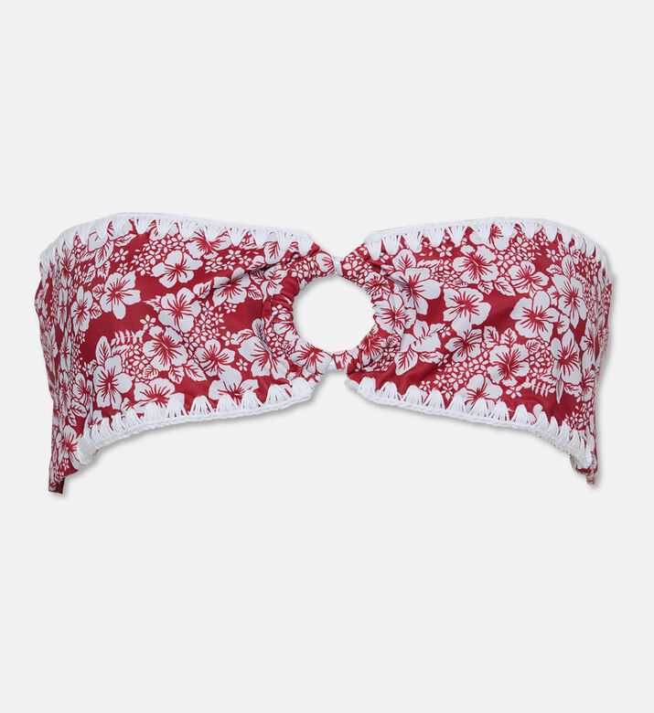 Leslie Amon Floral-print Bandeau Top, Packshot View