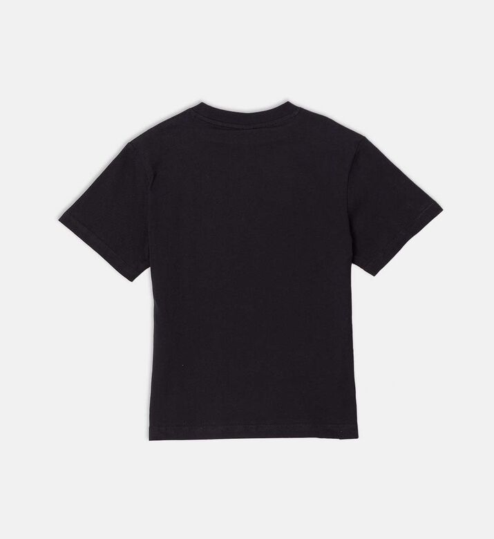 Multicolored Logo Printed Cotton T-shirt