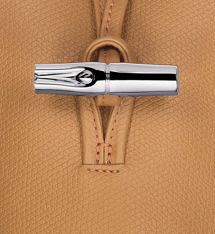 حقيبة هاتف جلد برقعة شعار