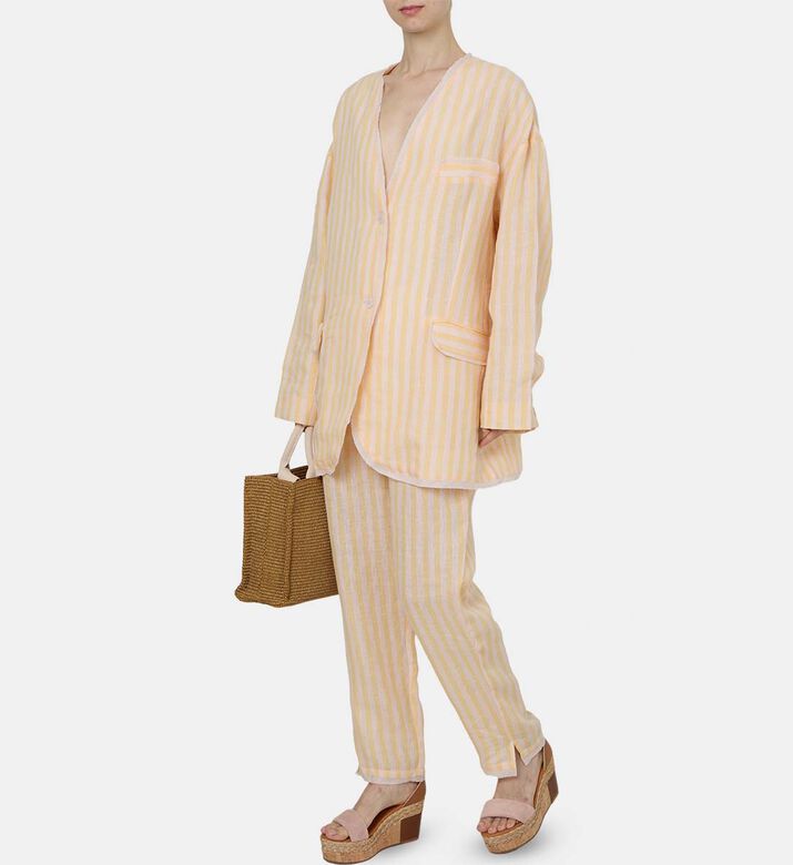 Stella Stripped Oversized Jacket