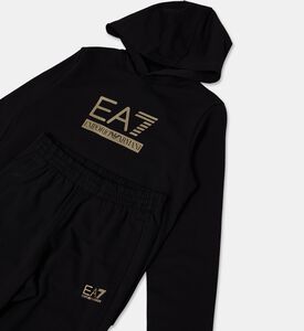 EA7 Tracksuit Visib, Black, 8y, Packshot View