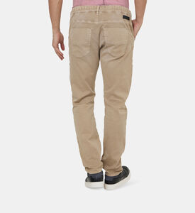 بنطال جينز رياضي كرولي ضيق