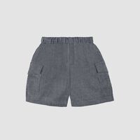 Carl Patch Pocket Linen Shorts