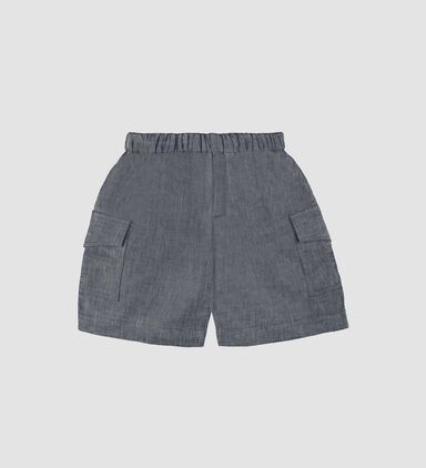 Carl Patch Pocket Linen Shorts