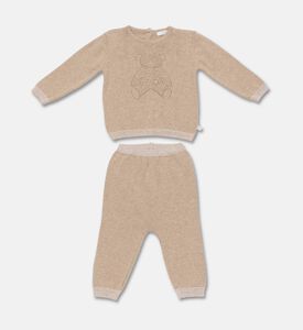 My First Collection Set Ajour Teddy, Sand, 9-12m, Packshot View
