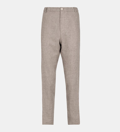 Wool-cashmere Blend Trousers