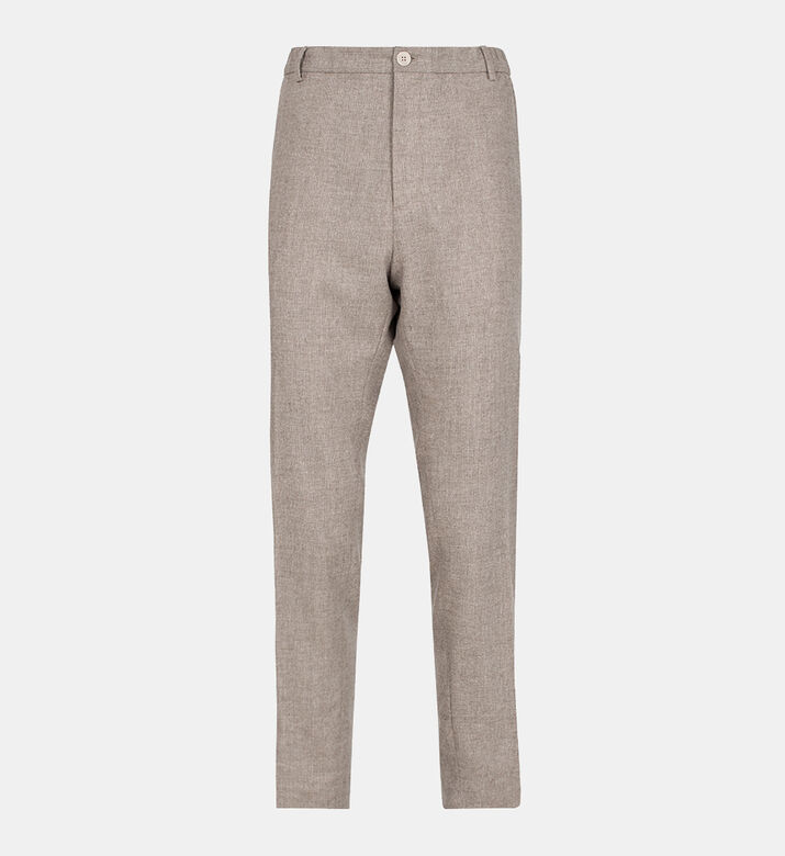 Wool-cashmere Blend Trousers