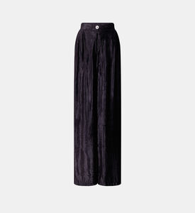 Pleated Wide-leg Pants