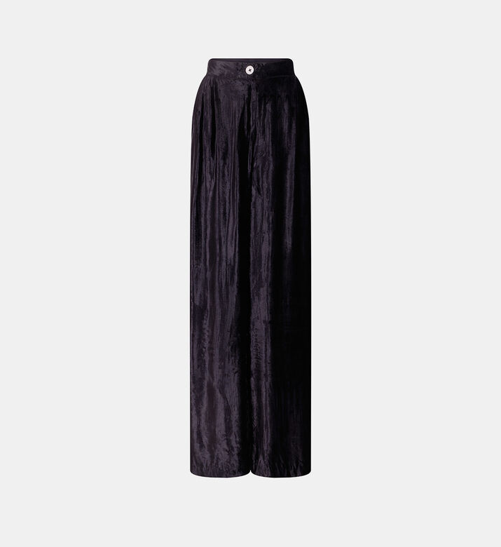 Pleated Wide-leg Pants