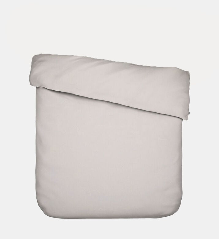 Home Deco and More Lima Cotton Sateen Duvet Cover, Ecru, 260x240-cm, Packshot View