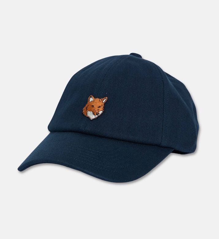 Maison Kitsune Cap Fox, Navy, 55, Packshot View