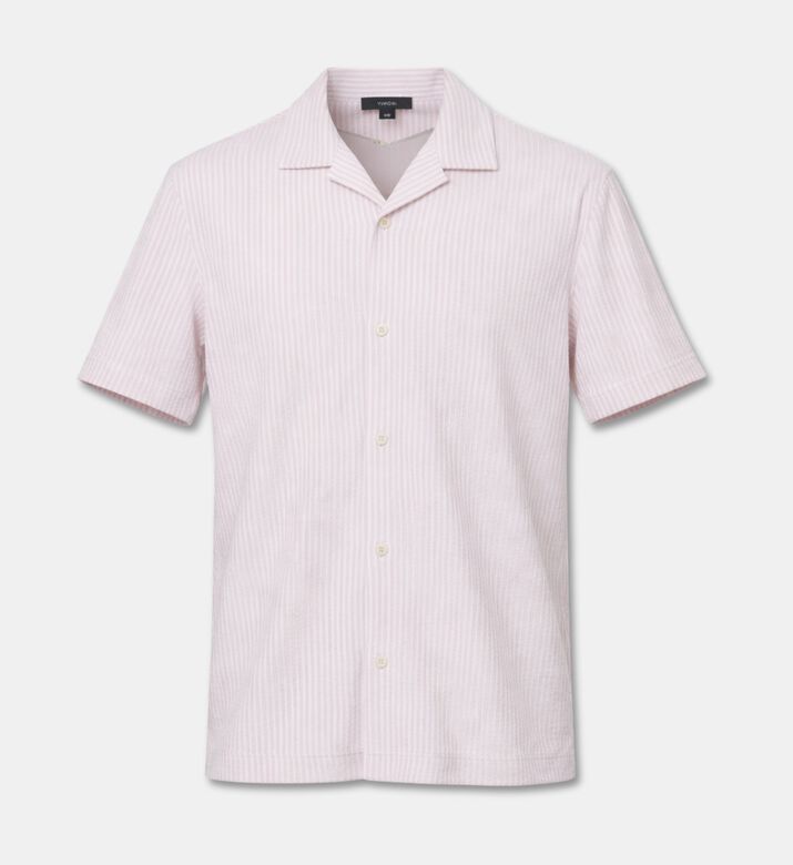 Vince Button Closure Short-sleeve Shirt, Packshot View