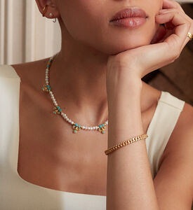 Ottoman Hands Mix Pearl Beaded Necklace, Packshot View