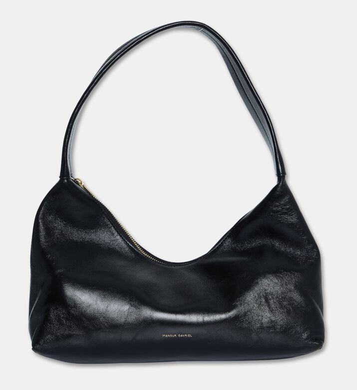 Mansur Gavriel Bag Candy Baguette, Black, Packshot View