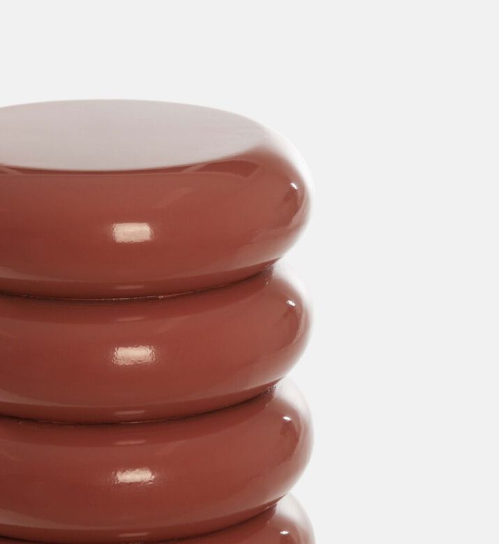 Light and Living Mirogi Segmented Table, Coral, 30x40-cm, Packshot View