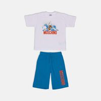 Cotton Logo Graphic-print Shorts Set