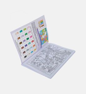 كتاب تلوين الأصدقاء الأسطوريون بألوان حسب الأرقام