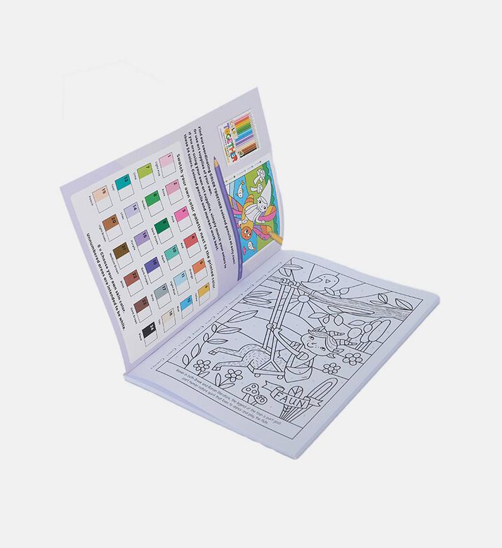 Mythical Friends Color By Numbers Coloring Book