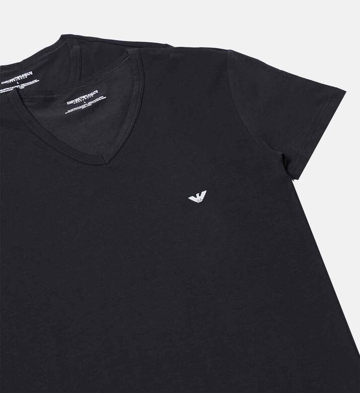 Knit Logo 2-piece T-shirts Set