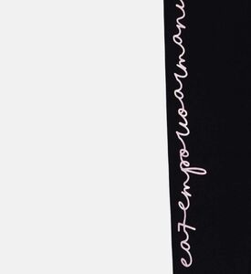 Cotton Logo-badge Leggings