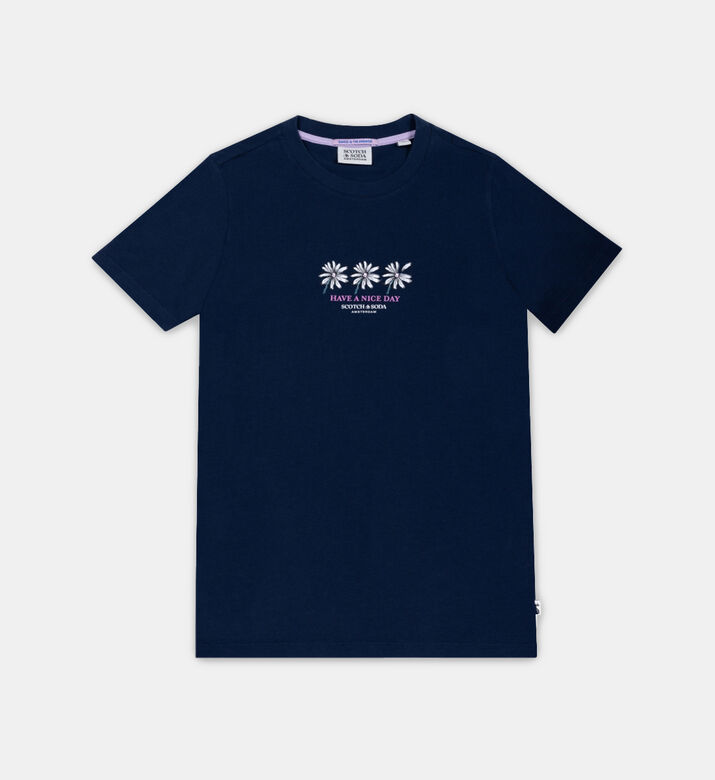 Girl Slim-fit Artwork T-shirt