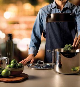 قدر ثلاثي الطبقات - 24 سم