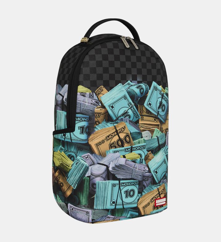 Sprayground Currency Stacks Travel Duffle Bag, Packshot View
