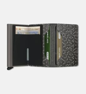 Secrid Wallets Wallet Slim Hexagon She-grey, Packshot View