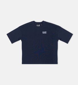 Patterned Logo-print Crewneck T-shirt