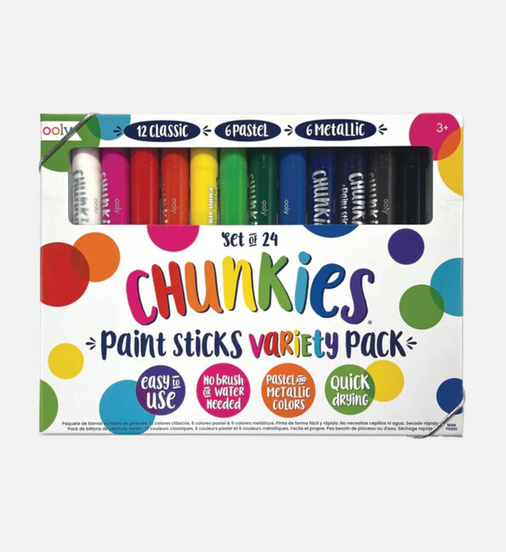 Ooly Paint Sticks Chunk S.24variety, Packshot View