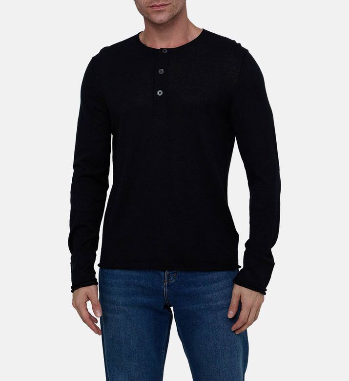 Button-down Neckline Top