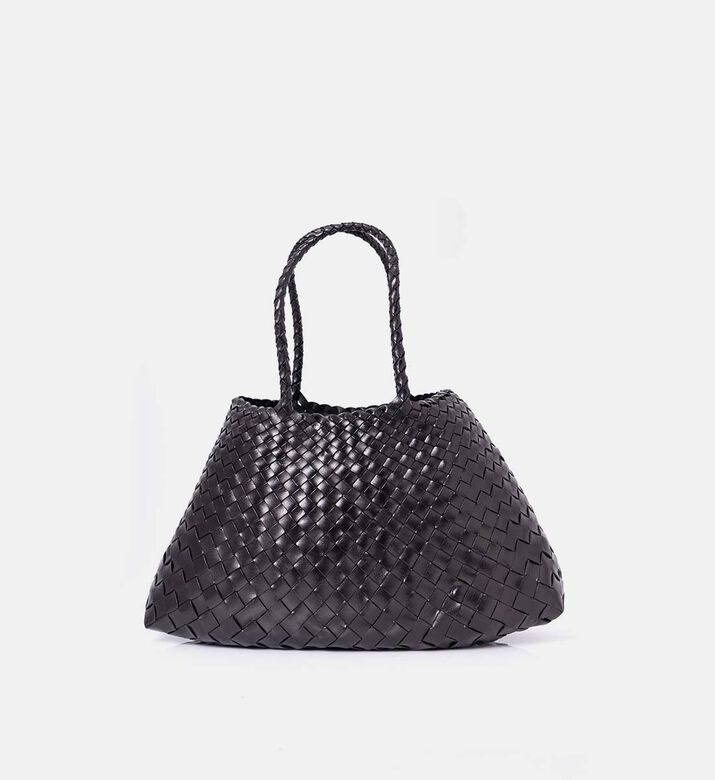 Dragon Diffusion Santa Croce Big Leather Bag, Black, Packshot View Dragon Diffusion Santa Croce Big Leather Bag, Black, Packshot View