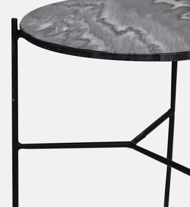 Marble Top Coffee Table 2-pieces Set Marble Top Coffee Table 2-pieces Set
