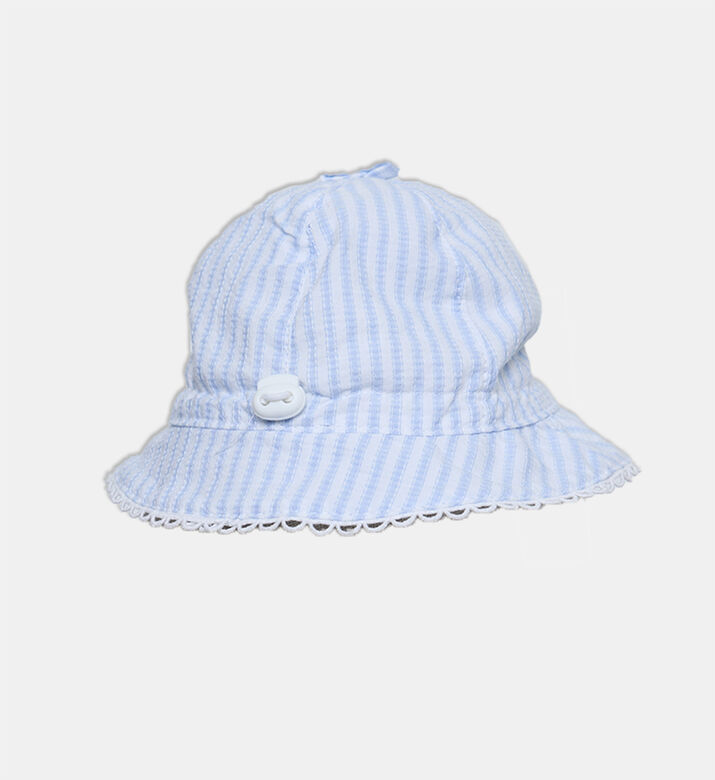 My First Collection All-over Striped-print Baby Hat, Packshot View